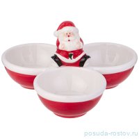 Менажница 21,2 х 19,7 х 12,3 см &quot;С новым годом!&quot; / 354957