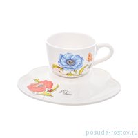 Чайная пара 500 мл 1 шт &quot;Artigianato ceramico /Ботанический сад&quot; / 228248