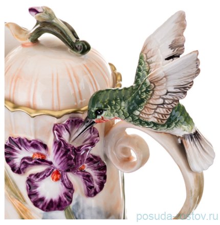 Кувшин для воды 1 л с крышкой &quot;Колибри&quot; / 206128