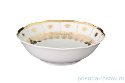 Салатник 16 см 1 шт &quot;Менуэт /Золотой орнамент&quot; / 245269