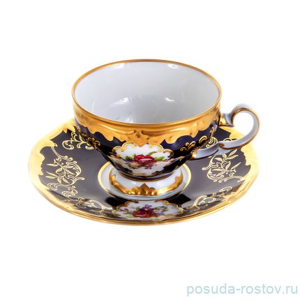 Кофейная пара 100 мл 1 шт &quot;Санкт-Петербург 866 /Кобальт&quot;  / 206671