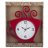 Часы настенные 26 х 30 см кварцевые красные &quot;CHEF KITCHEN&quot; / 187939