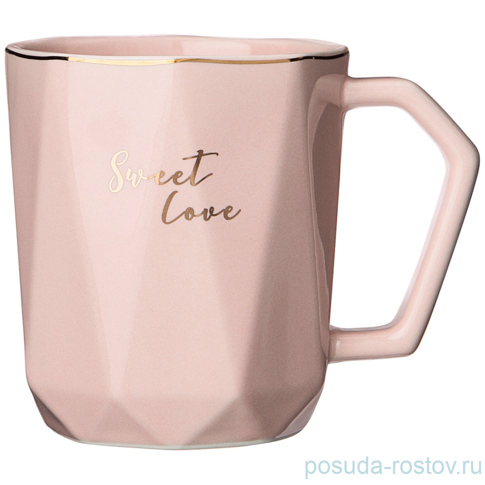Кружка 350 мл розовая "opaque" / 260049 Кружка 350 мл розовая "opaque" / 260049