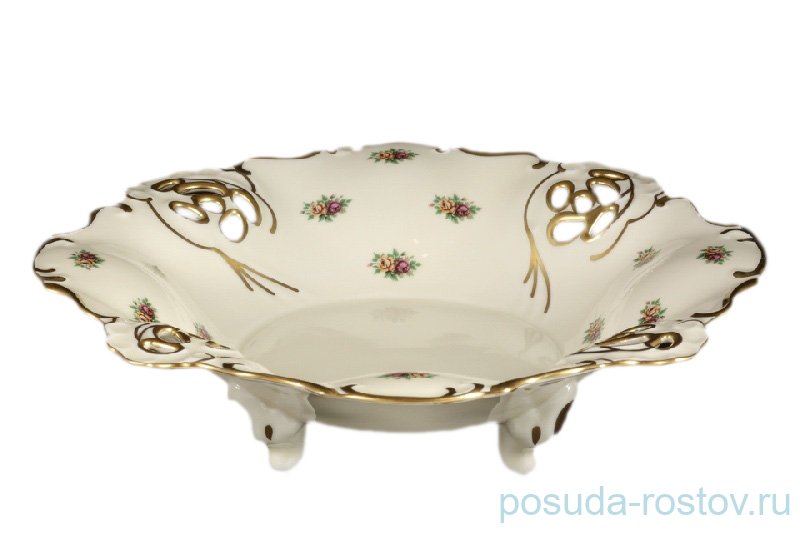 Фруктовница 24 см "Барбарина" "Анжелика /Маленькие розочки /СК" / 066498