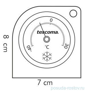 Термометр для холодильника/морозильника &quot;Tescoma /GRADIUS&quot; / 146333