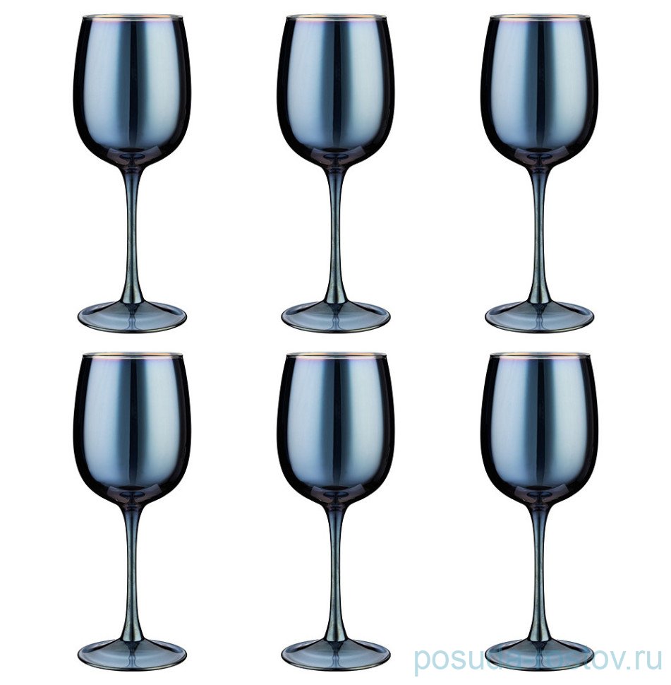 Бокалы для белого вина 420 мл 6 шт "Блюберри" / 307536