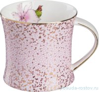 Кружка 300 мл розовая / 189634