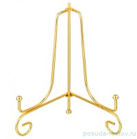 Набор подставок для тарелок 11 х 17 х 16 см 5 шт золото / 231409