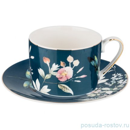 Набор чайных пар 250 мл 2 шт &quot;летний вечер&quot; / 189548