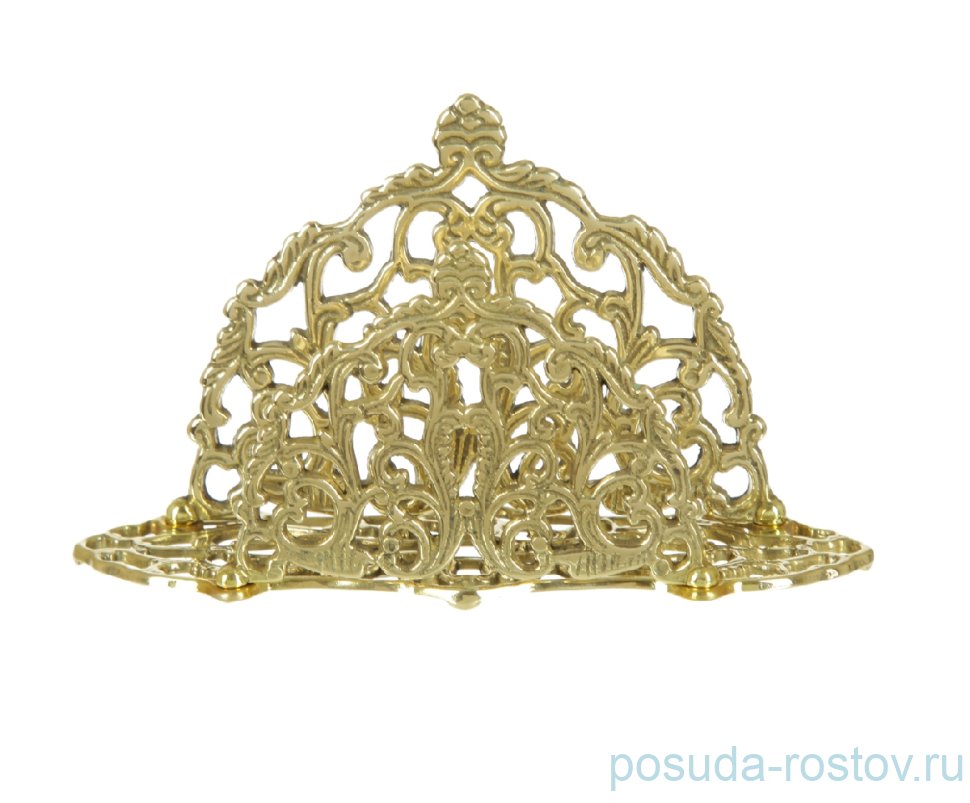 Салфетница 20,5 х 12 см, латунь "A.Livio" / 097771