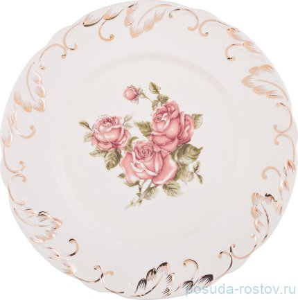 Набор тарелок 27 см 6 шт &quot;Корейская Роза&quot; / 194475