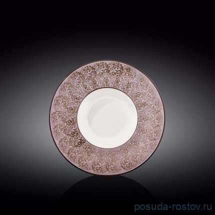 Тарелка 22,5 см глубокая сиреневая &quot;Splash&quot; / 261446