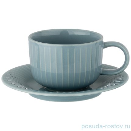 Чайная пара 220 мл &quot;Majesty /Голубая&quot; (4шт.) / 207108
