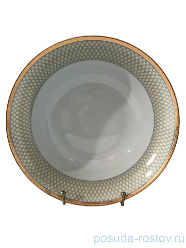 Салатник 25 см "Луиза /Коричневая сетка" / 253494 Салатник 25 см "Луиза /Коричневая сетка" / 253494