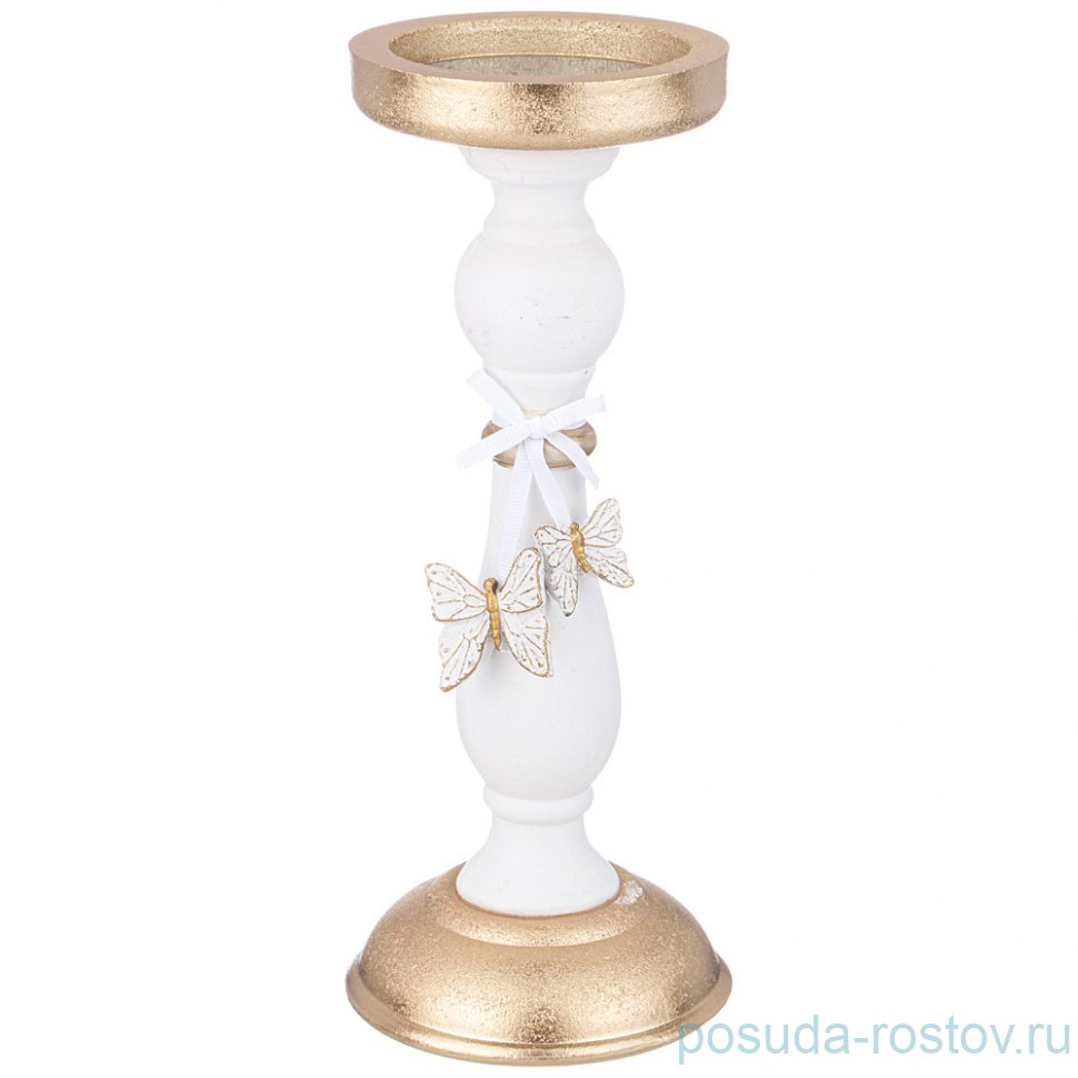 Подсвечник 10 х 10 х 27 см "Love is sweet" / 333745