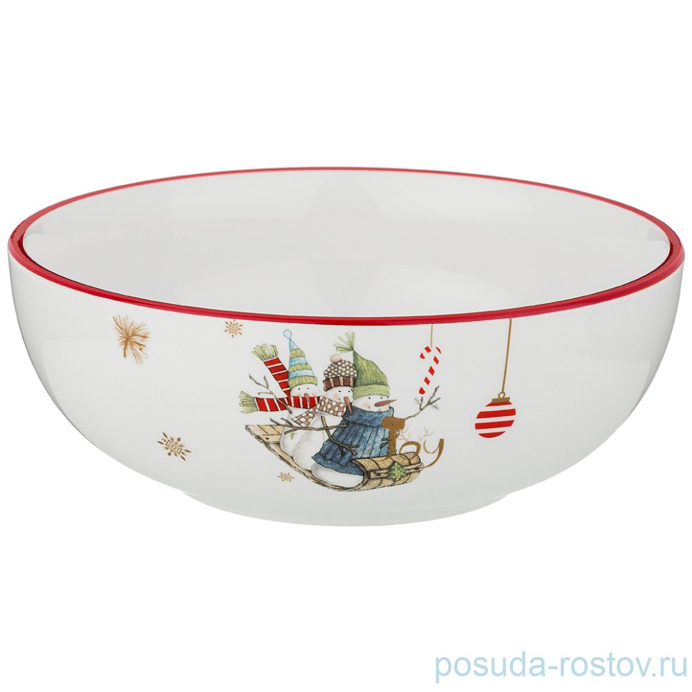 Салатник 800 мл 16,5 х 6 см "Зимняя забава" / 220661 Салатник 800 мл 16,5 х 6 см "Зимняя забава" / 220661