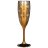 Бокалы для шампанского 170 мл 6 шт &quot;Бакарра ромб /Чёрное золото&quot; / 271089