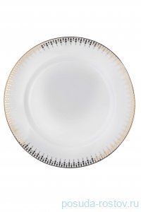 Набор тарелок 19 см 6 шт &quot;Ивонн /Золотые ромбы&quot; / 252907