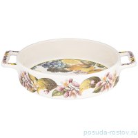 Блюдо для запекания 25 х 19,5 х 5 см овальное &quot;фрукты&quot; / 251978