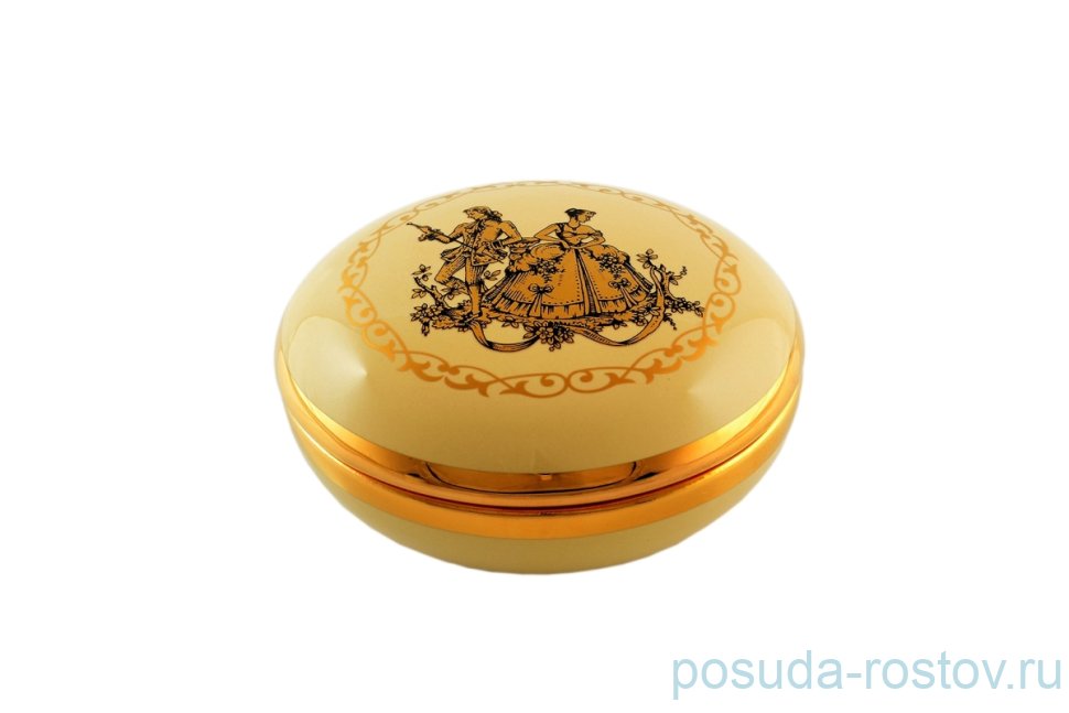 Шкатулка 11 х 6 см круглая "Свидание /СК /Bruno Costenaro" / 128229