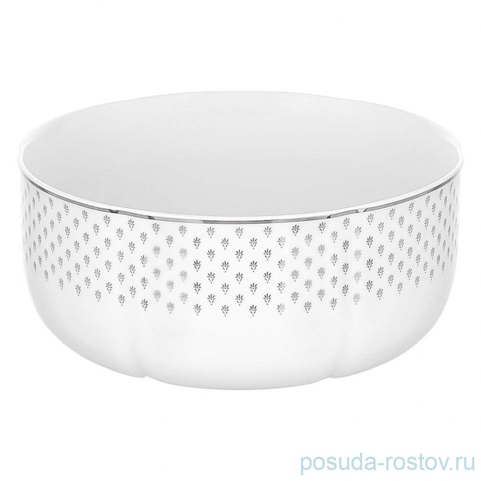 Салатник 19 см "Соната /Платиновые цветочки" / 366325 Салатник 19 см "Соната /Платиновые цветочки" / 366325