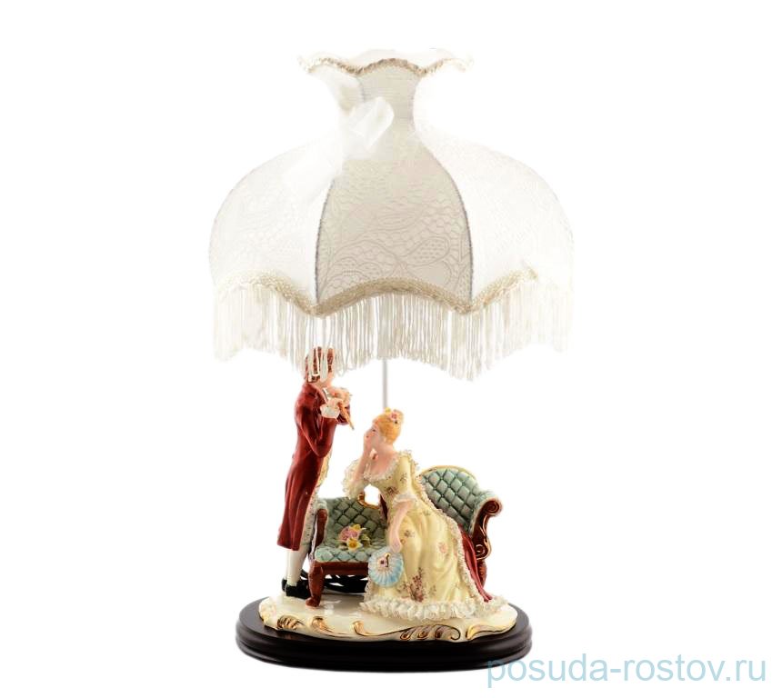 Настольная лампа с абажуром "Душевный разговор" / 131227