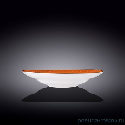 Тарелка 28,5 см глубокая оранжевая &quot;Splash&quot; / 261832