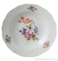 Набор тарелок 23 см 6 шт глубокие &quot;Лиана /Полевой цветок&quot; / 051042