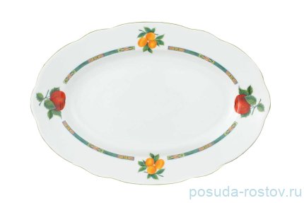 Блюдо 36 см овальное &quot;Мэри-Энн /Фруктовый сад&quot; / 159187