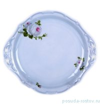 Пирожковая тарелка 28 см &quot;Алвин голубой&quot; / 001583