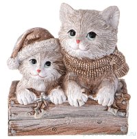 Статуэтка 8 х 7 х 8,5 см &quot;Котики&quot; / 379523