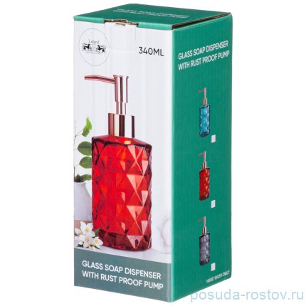 Дозатор для жидкого мыла 480 мл серый / 271520