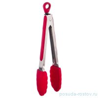 Щипцы раздаточные 26 см /розовые / 193200