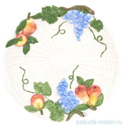 Блюдо 31 см круглое &quot;Фрукты&quot; / 261877