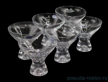 Креманки/мартинки 330 мл 6 шт &quot;Самба /Без декора&quot; / 021800