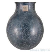 Ваза для цветов 36 см синяя &quot;Silk&quot; (инд.упаковка) / 292103