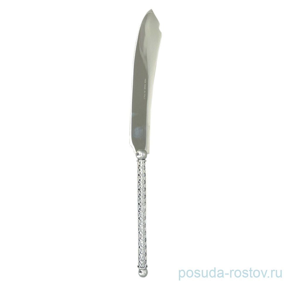 Столовый прибор Нож сервировочный "Стразы /Платина" / 275847