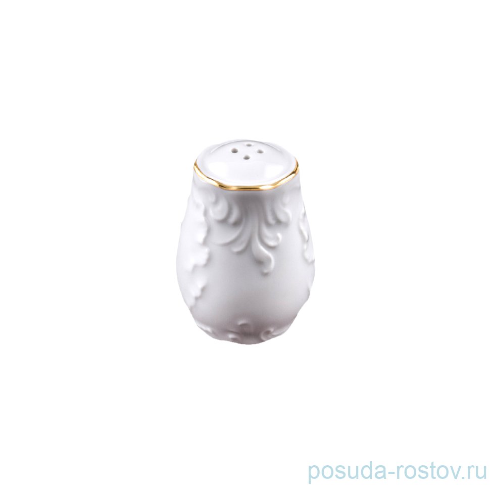 Прибор для специй Солонка 6 см Cmielow "Рококо /Отводка золото" / 034770 Прибор для специй Солонка 6 см Cmielow "Рококо /Отводка золото" / 034770