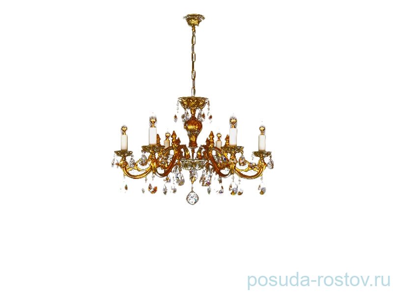 Люстра 6 рожковая хрусталь "Биджов" / 038160 Люстра 6 рожковая хрусталь "Биджов" / 038160