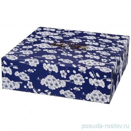 Набор тарелок 20 см 6 шт &quot;сакура /кобальт&quot; / 195030