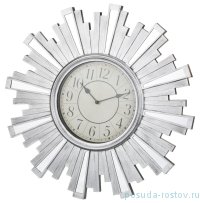 Часы настенные 50 х 50 х 4 см кварцевые серебро &quot;SWISS HOME&quot; / 187920