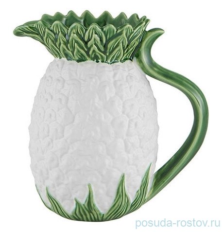 Кувшин для воды 1,75 л бело-зеленый "Ананас"  / 301122