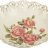 Фруктовница 23 см перф. &quot;Корейская роза&quot; / 186427