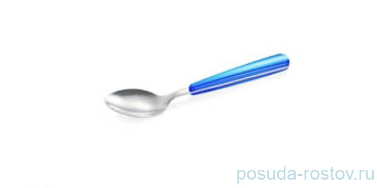 Столовый прибор Чайная ложка 14 см синяя "FANCY HOME" / 163894 Столовый прибор Чайная ложка 14 см синяя "FANCY HOME" / 163894