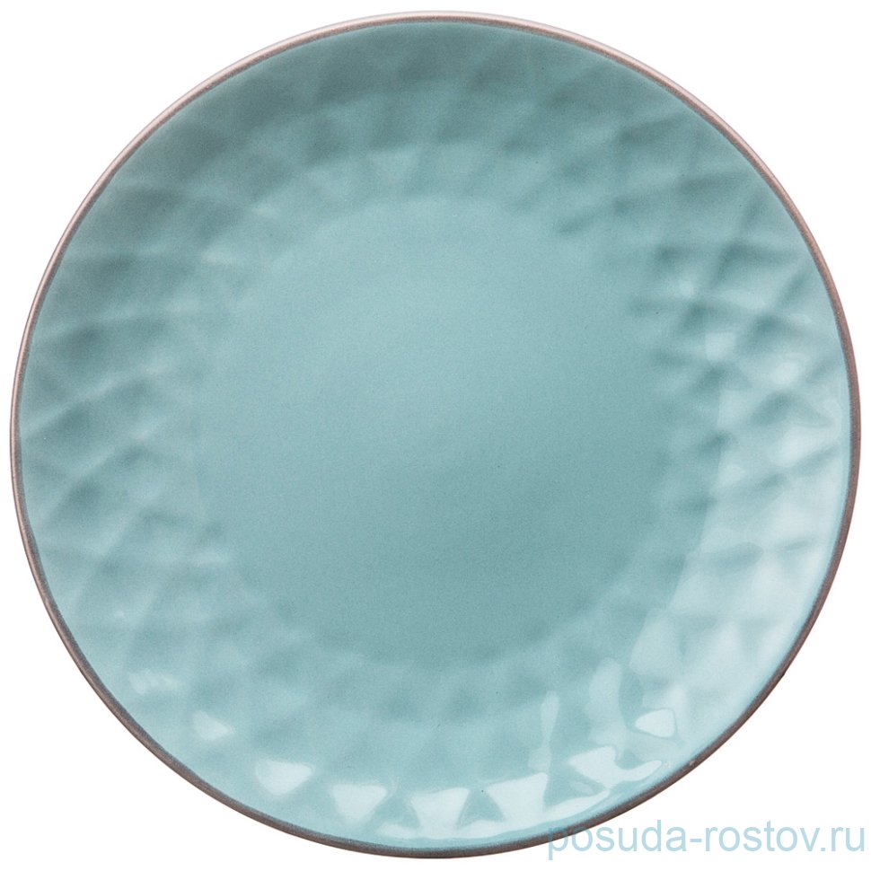 Тарелка 19,5 см 1 шт "Мираж /Голубое небо" / 227639 Тарелка 19,5 см 1 шт "Мираж /Голубое небо" / 227639