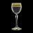 Бокалы для белого вина 150 мл 6 шт &quot;Люция /Орнамент золотой&quot; / 018179
