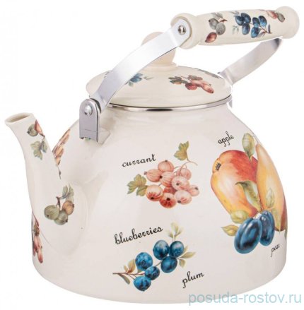 Чайник 4 л эмалированный &quot;Фрукты&quot; / 274417