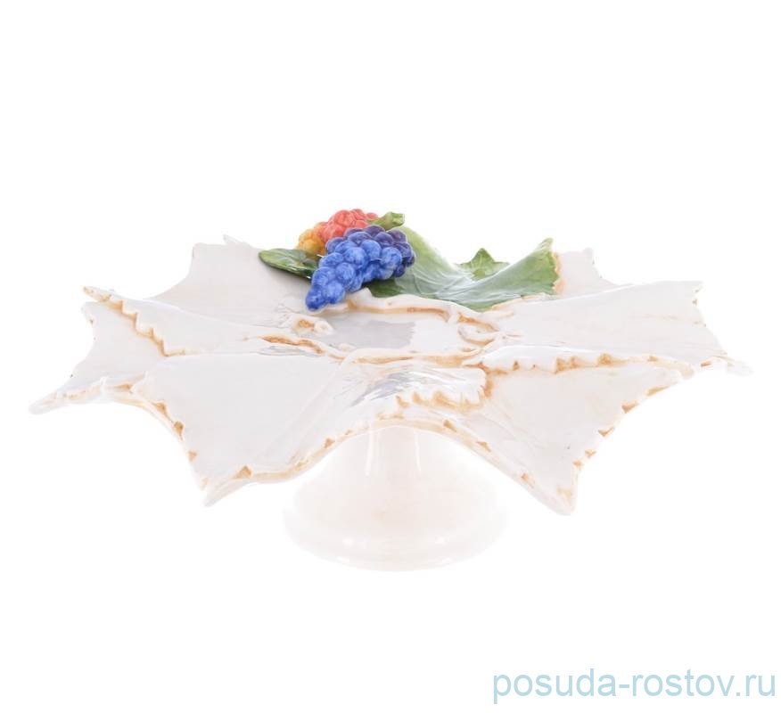 Блюдо 31 х 15 см круглое н/н "виноград" / 261854 Блюдо 31 х 15 см круглое н/н "виноград" / 261854