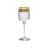 Бокалы для белого вина 200 мл 6 шт &quot;Гала /Золотая коллекция, тонкое золото&quot; / 018269