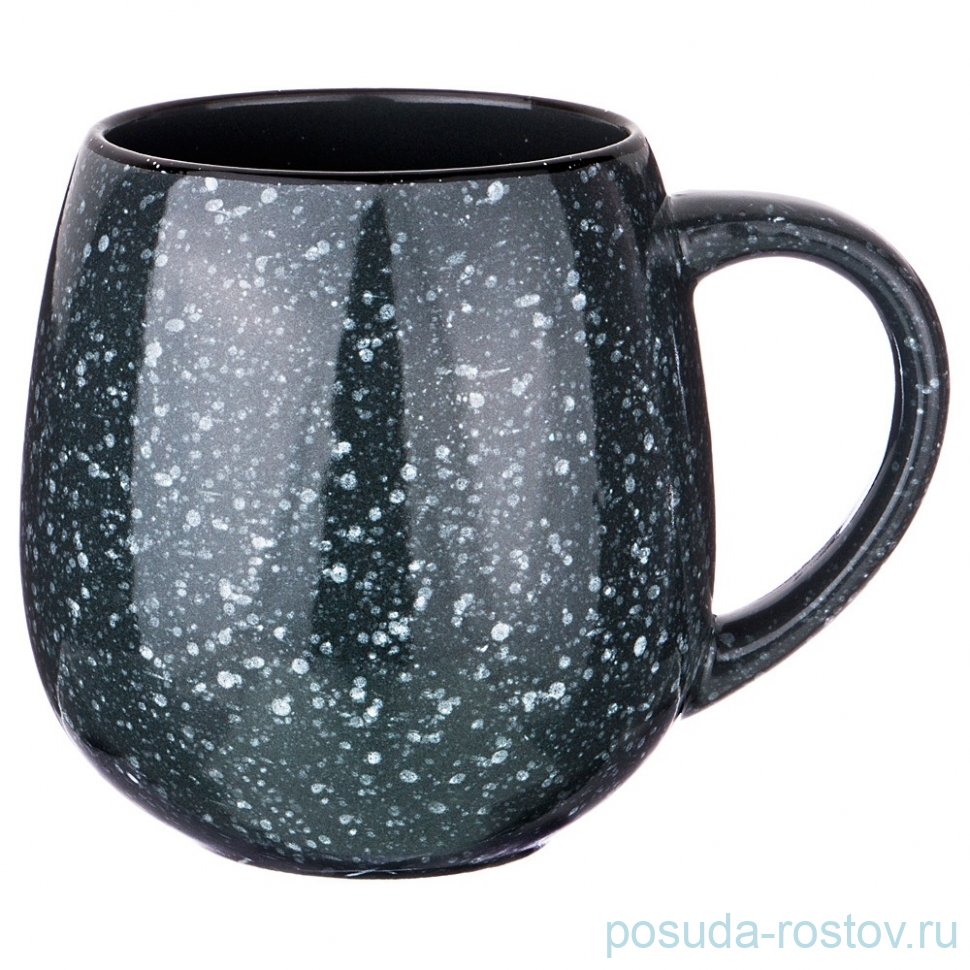 Кружка 490 мл чёрная "лимаж" / 196723 Кружка 490 мл чёрная "лимаж" / 196723